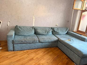 Künc divan – sağ tərəfli “L” forması - Ölçülər: ümumi uzunluq 3 m