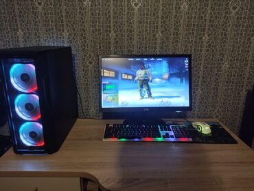 Kompüter, noutbuk və planşetlər: Gaming masaüstü PC komplekti GTX1650 və İ5-4460 3.20GHz 8GB Ram