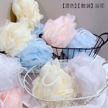 баный веник: Пенные мочалки для душа (bath ball) - Пышные сетчатые шарики для — 2