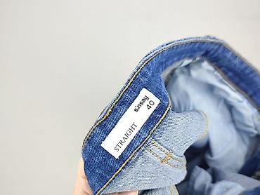 white jeans: Sinsay, Jeansy damskie, rozmiar L — 4