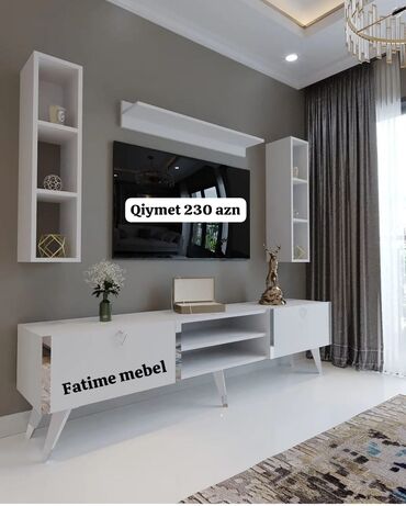 Dolablar: Yeni, Düz TV altlığı, Laminat