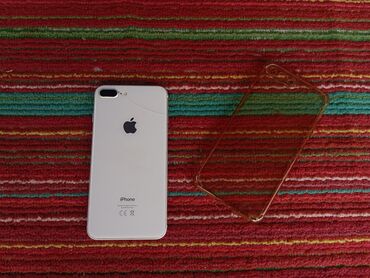 samsung j4 цена в бишкеке: IPhone 8 Plus, Колдонулган, 64 ГБ, Ак, Каптама, Кабель, 78 %