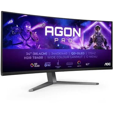 ajfon 14 pro max cena polovan: Brand: AOC Model: Monitor 34" AOC AGON PRO AG346UCD OLED