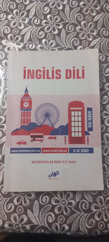 Velosiped ehtiyyat hissələri: Ingilis dili hədəf test 3 manat təzədi heç istifadə olunmuyub