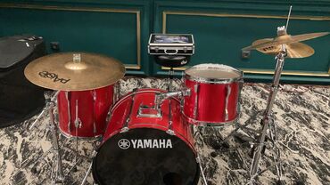 Барабаны: Барабаны комплект 700$ Стойки тарелки педаль Звучит отлично, состояние