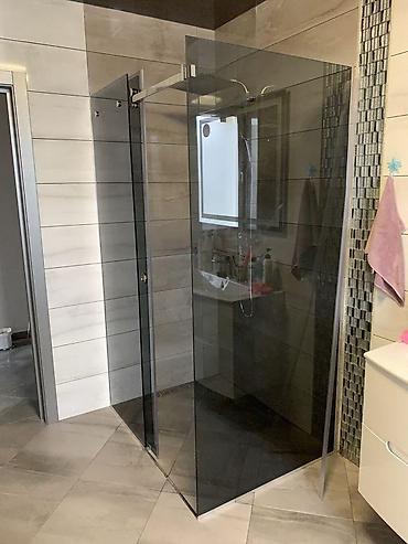 Душевые перегородки и ограждения: Установка Душевые кабины и ограждения в современном стиле — 15