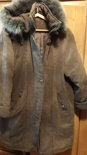 зимний куртка женский: Пуховик, 4XL (EU 48)