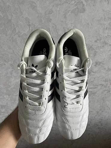 тхэквондо обувь: Мужские кроссовки, 43, Adidas Originals, Новый, цвет - Белый, Самовывоз, Бесплатная доставка — 4