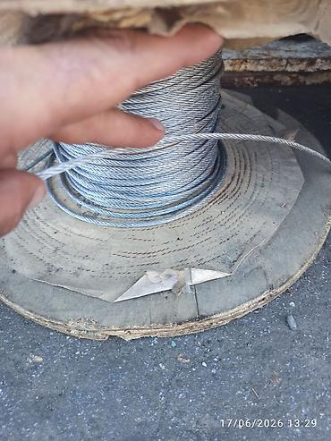 Metal məhsulları: Məhsul: Sinklənmiş polad tros (E.G. Steel Wire Rope) - Konstruksiya — 2