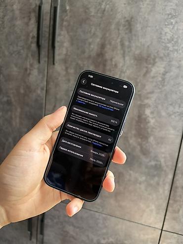 мой новый номер: IPhone 17 Pro, Б/у, 256 ГБ, Синий, Защитное стекло, 100 % — 3