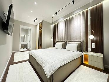 Посуточная аренда квартир: 1 комната, Душевая кабина, Постельное белье, Кондиционер — 10