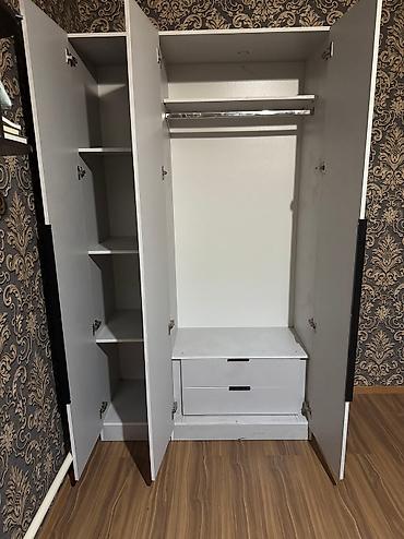 Шкафы для одежды: Шкаф для одежды, Новый, Прямой, ЛДСП — 22