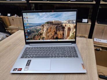 Lenovo: Yeni Lenovo IdeaPad, 15.6 ", AMD Ryzen 7, 512 GB, Ünvandan götürmə, Pulsuz çatdırılma, Ödənişli çatdırılma