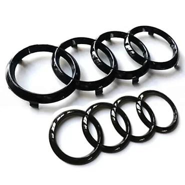 Auto delovi, gume i tjuning: Audi crni znakovi, oznake. U ponudi audi crni sjajni znakovi Znakovi — 12