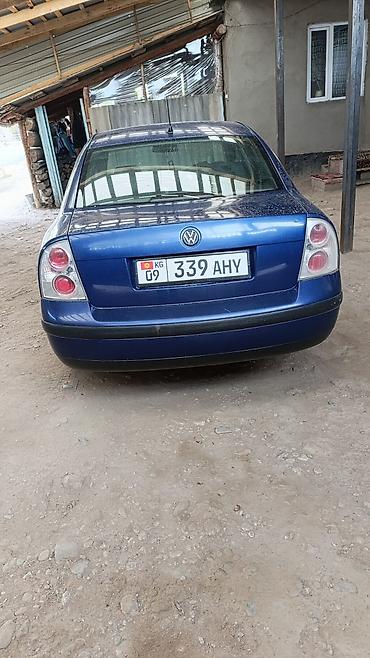пасад машины: Volkswagen Passat: 2002 г., 2 л, Механика, Седан — 6