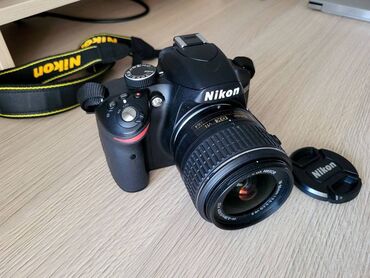 для видео: Зеркальный фотоаппарат Nikon D3200 Kit AF-S DX NIKKOR 18-55mm