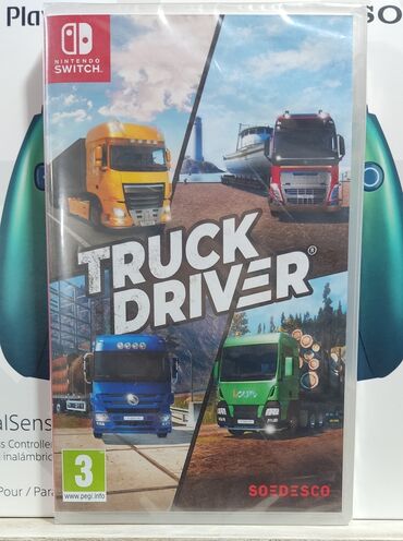 Oyun diskləri və kartricləri: Nintendo switch üçün truck driver oyun diski. Tam yeni, original