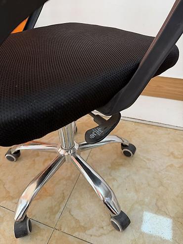 Офисные, игровые кресла: Ofis kreslosu – ortopedik, mesh, tənzimlənən Ofis kreslosu satılır — 4