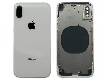 iphone в корпусе: IPhone X, Б/у, Белый