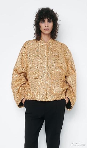 pull bear: Бомбер, Осень-весна, Оверсайз, S — 4