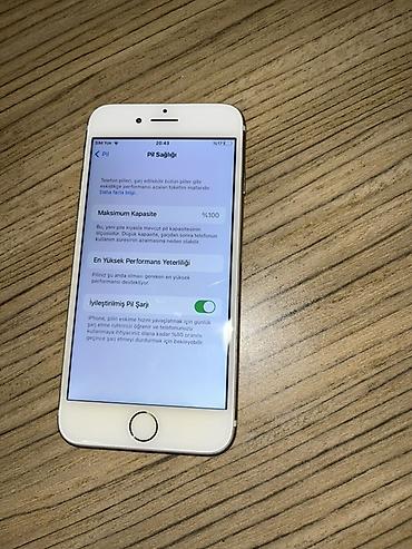 Apple iPhone: IPhone 7, 32 GB, Gümüşü, Barmaq izi — 3