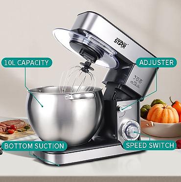 Winning Star ST-5302 stasionar mikser – 10L - Geniş 10 litrlik