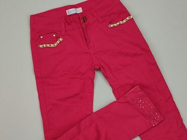 Material: Material trousers, 7 years, 122, condition - Very good