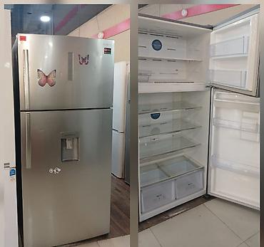 silver et ceken: Samsung üstdən donduruculu iki qapılı soyuducu - Rəng: gümüş (inox) - — 1