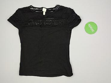 bluzki czarne basic: H&M, Bluzka damska, rozmiar M — 2