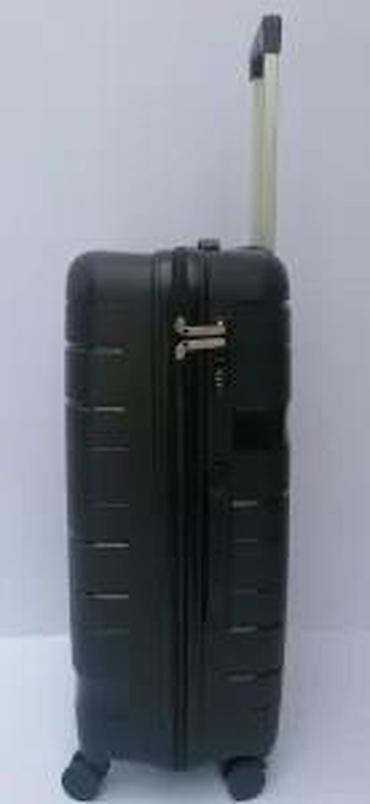 Putni koferi i torbe: Tvrdi kofer za putovanja – crni, veliki format - Materijal: čvrsta — 20