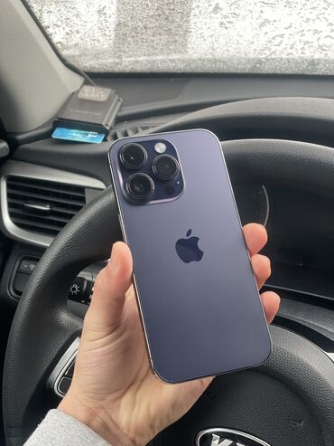 Apple iPhone: IPhone 14 Pro, 128 ГБ, Deep Purple, Чехол, 83 %