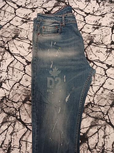 Farmerke: Dsquared2 muške farmerke - Model: džins sa efektom ispranog i — 7