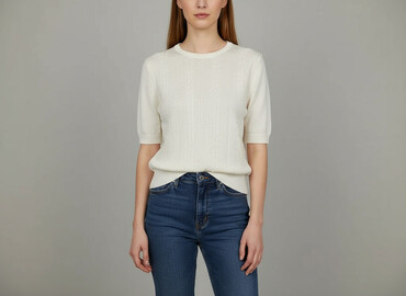 sweter akryl: Sweter damski, rozmiar S