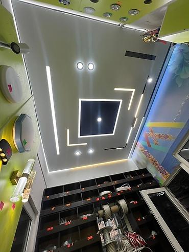 Натяжной потолок: Натяжной потолок Матовое Монтаж — 14