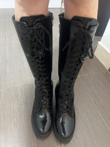 zara obuca cizme: High boots, Stefano, 36.5