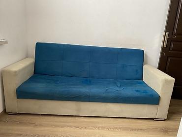 Divanlar: Divan-kravat, İşlənmiş, Açılan, Bazalı, Parça, Çatdırılma yoxdur — 1