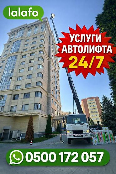 Услуги автолифта и подъёмника для высотных работ и подъёма грузов -