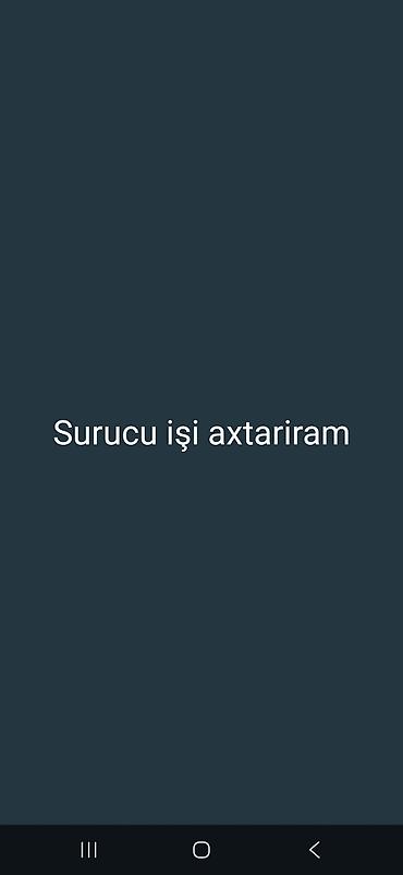 etir satici: Surucu isi axtariram bc kataqorya yuk masini balaca masin ferq elemir — 1