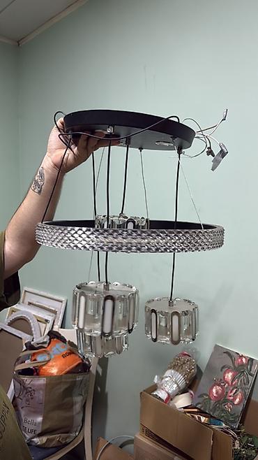 sintepon qiymeti: Çılçıraq, 3 lampa, Metal — 3