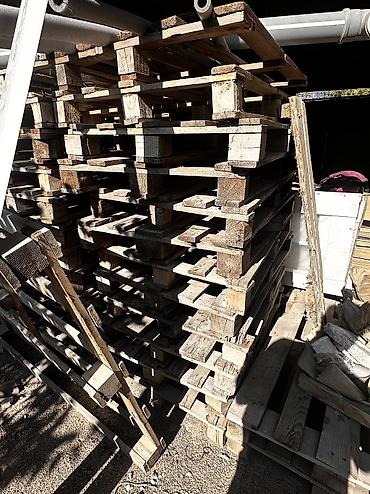 сырьё ящик: Поддон Б/у, В наличии — 1