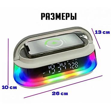 Другая бытовая техника: Беспроводная Bluetooth Колонка с беспроводной зарядкой Wireless — 3