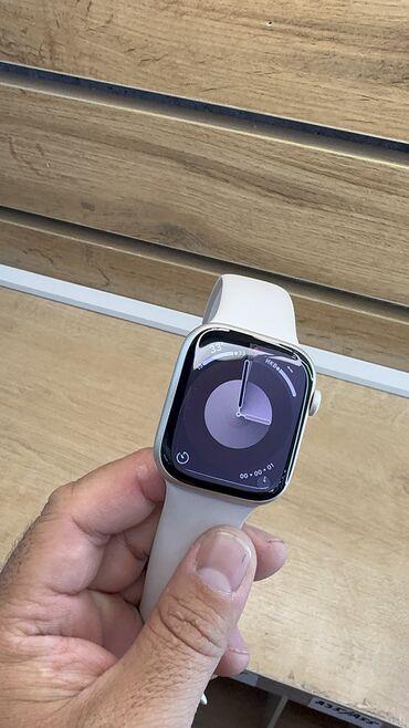 apple watch 7 китайская версия: 🔥 🍏 Apple Watch 9 45mm. 🧠Память:32гб. 👩🏻‍🦳Состояние.Хорошее. 📱Статус