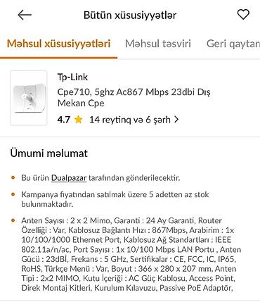 wifi usb modem: TP-Link tərəfindən istehsal olunan bu xarici CPE cihazı 5 GHz — 3