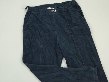 Materiałowe: Spodnie materiałowe, Marks & Spencer, XL (EU 42), stan - Dobry