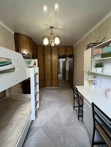 flat osh: 3 комнаты, 58 м², 6 мкр 104 серия, 4 этаж, Евроремонт — 3