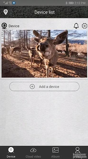 Ostale kamere: Kamera 4G SIM GPS Lovačka Solarna dual camera 30mpx. 8MP Trail Camera — 3