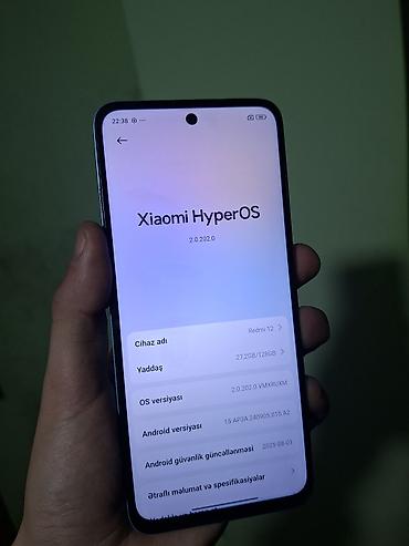Redmi: Məhsul: Redmi smartfon - Rəng: Açıq mavi - Korpus: Düz (flat) kənarlı — 11