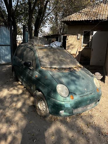 салярка сатам: Daewoo Matiz: 2000 г., Кол менен иштөөчү, Бензин, Хетчбек — 1