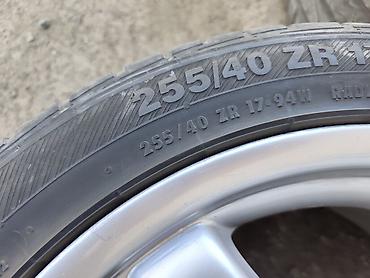 argb controller: Колеса в сборе 255 / 40 / R 17, Лето, Б/у, Комплект, Легковые, Литые, отверстий - 5 — 3