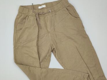 spodnie dresowe peak performance: Reserved, Material trousers for women, size M (EU 38)